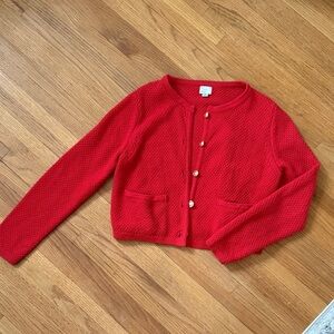 a new day Red Textured Women's Cardigan